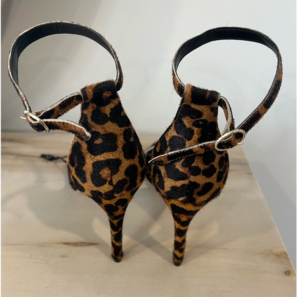 NEW Zara leather heels - Picture 2 of 4